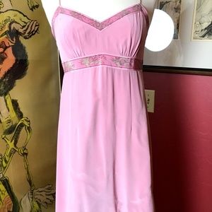J Crew Pink Silk Dress